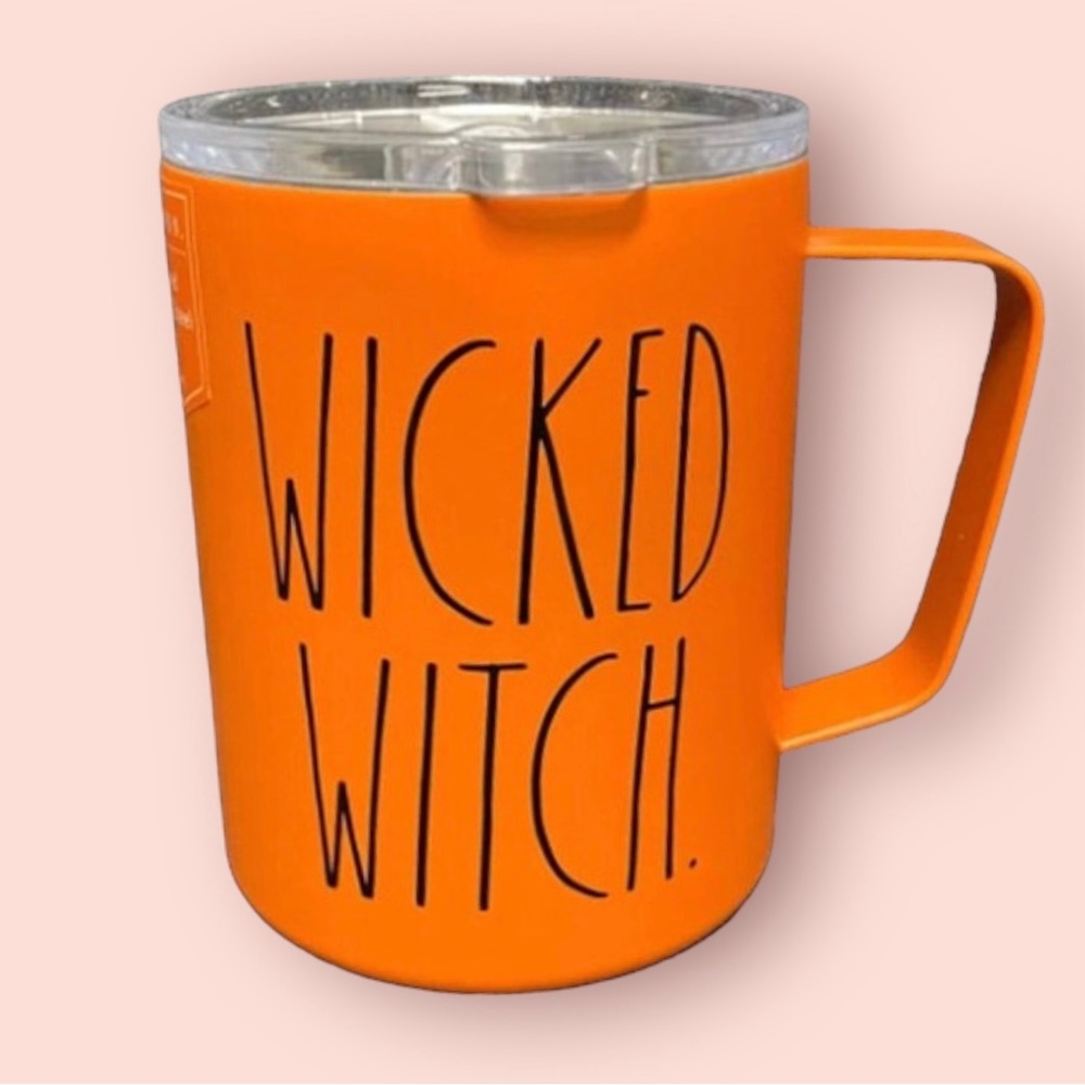 Rae Dunn Halloween Stainless Steel Mug with Lid